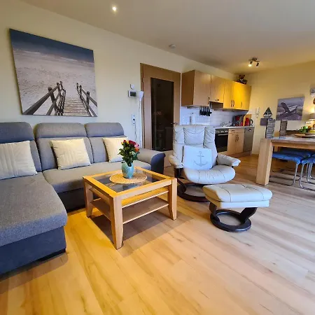 Ferienwohnung Meeresblick Norddeich Mit Balkon Norden Exterior foto