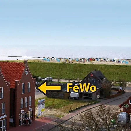 Ferienwohnung Meeresblick Norddeich Mit Balkon Norden Exterior foto