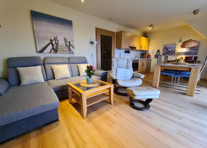 Ferienwohnung Meeresblick Norddeich Mit Balkon